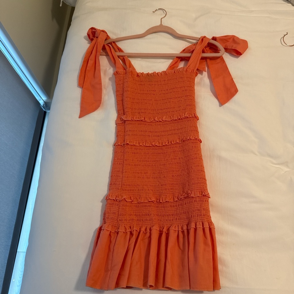 Coral dress size small